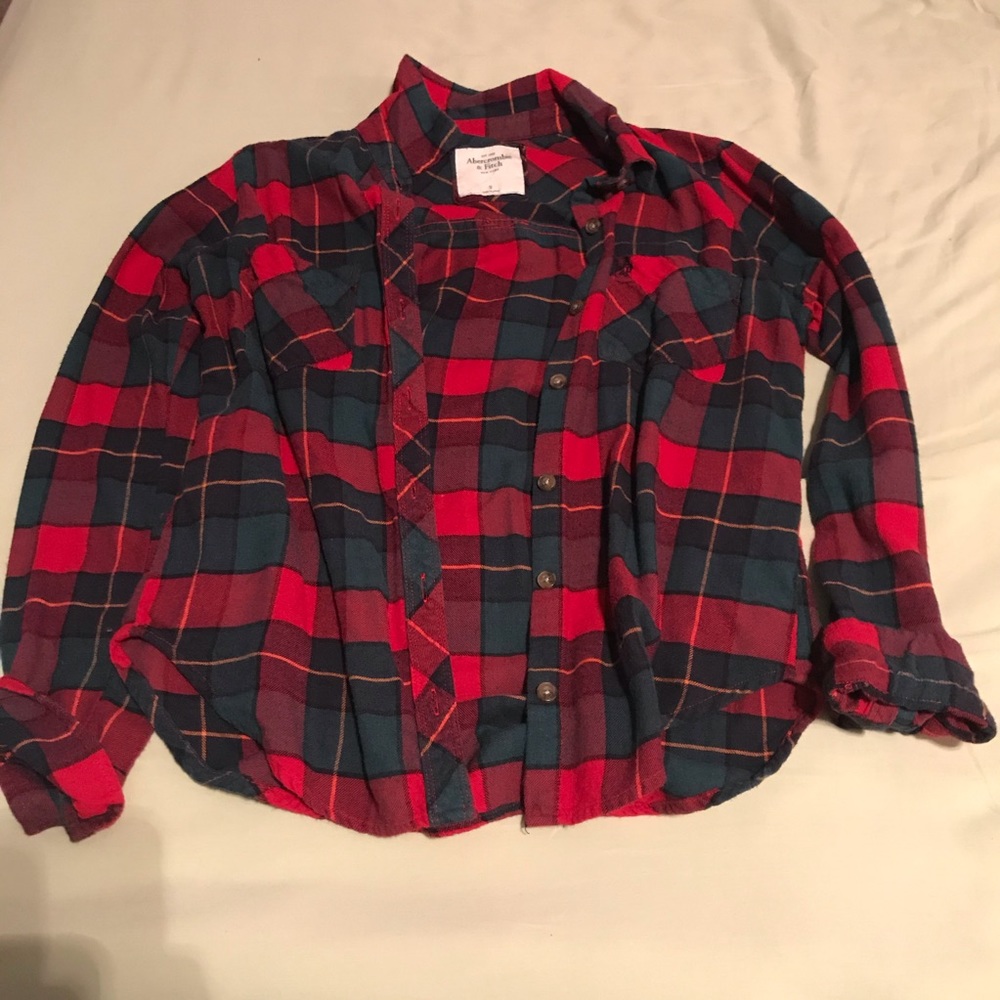 Abercrombie and Fitch Flannel Size S